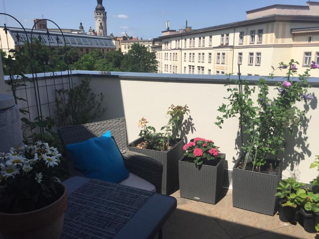 Luxusappartement Mitten In Leipzig Neueroeffnung ! Esterno foto