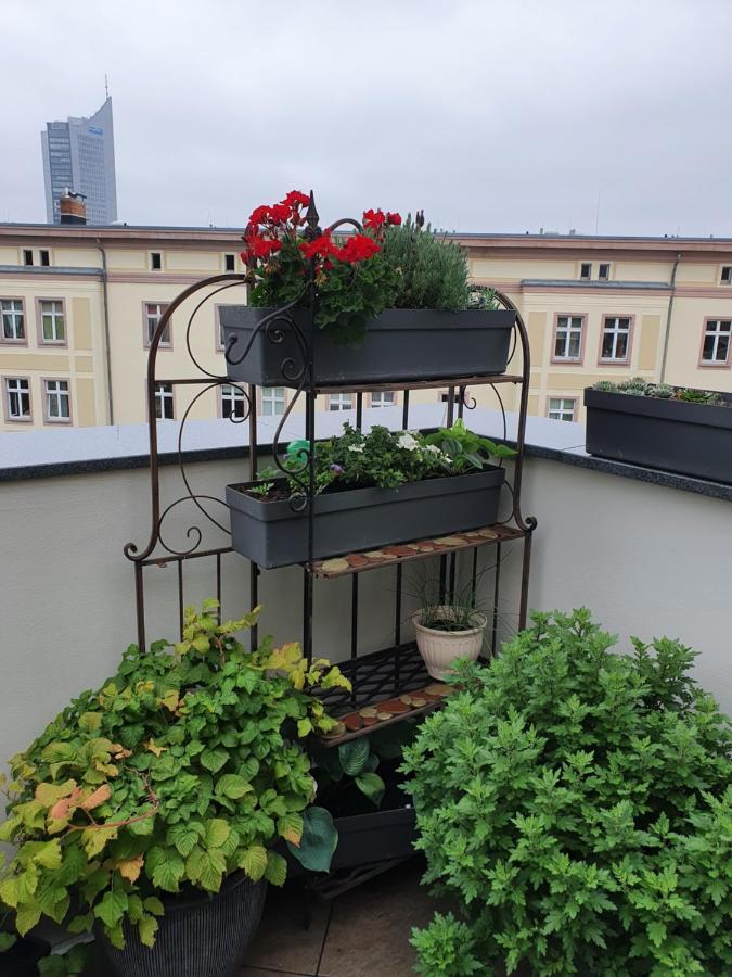 Luxusappartement Mitten In Leipzig Neueroeffnung ! Esterno foto