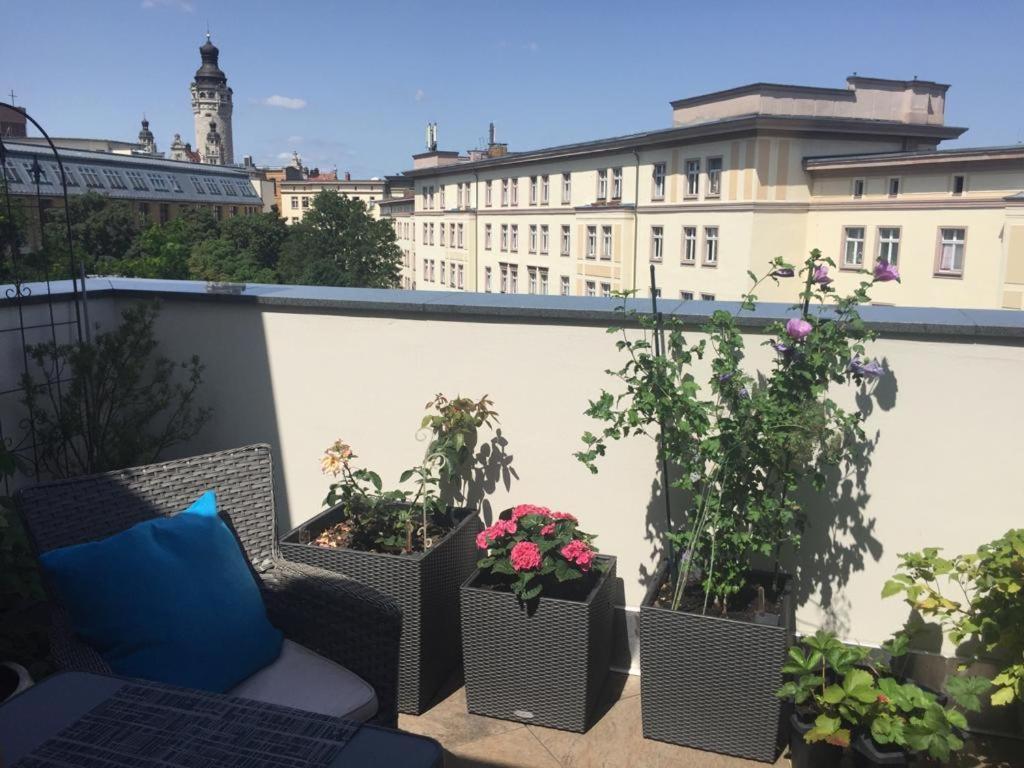 Luxusappartement Mitten In Leipzig Neueroeffnung ! Esterno foto